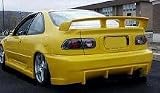 92-95 HONDA CIVIC 2/4 DR VIS BD REAR BUMPER