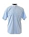 MDS Sky Blue Cottonrich Tab Clergy Shirt #2400