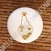 COUNTRY DESIGNS - HANGING HEART - DRAWER PULLS KNOBS