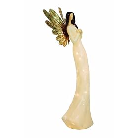 Barcana 41-Inch Illuminated Life Impressions Angel Christmas Light by Barcana