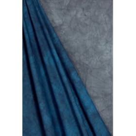 Bohemian Blue/Moon Shadow Reversible Muslin Background 10'x12'