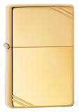 New Zippo Vintage High Polish Brass High Quality Durable Popular