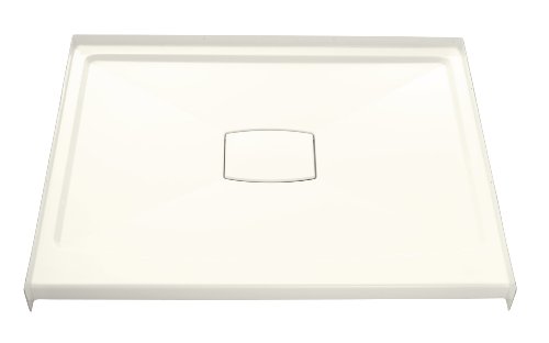KOHLER K-9397-96 Archer FRP Shower Receptor with Removable Cover, 48-Inch x 36-Inch, Biscuit