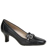 Womens AK Anne Klein Felder (8 M in Navy Leather)