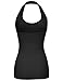 MBE Women's Basic Fitted Ribber Halter Tank