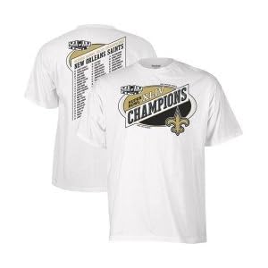 New Orleans Saints Super Bowl Championship Roster Champs T-shirt