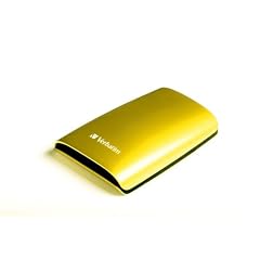 Verbatim 500GB externe Festplatte (6,4 cm (2,5 Zoll), 5400rpm, USB 2.0) Sunkissed Yellow