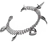 7.5 Inch Charm Bracelet with 5 Brilliant Cut Diamonds by Hot Diamonds Sterling Silver