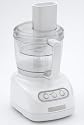 KitchenAid KFP720WH 7-Cup Food Processor with 3-Cup Mini Bowl, White
