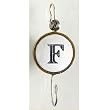 Monogram Large Ceramic Hook - F