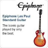 Epiphone Les Paul Standard Electric Guitar, Ebony