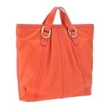 ブルガリ バッグ BVLGARI トートバッグ コーラルレッド DOPPIOTONDO 27249 BVLGARI バッグ