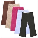 Girls Corduroy Cargo Pants