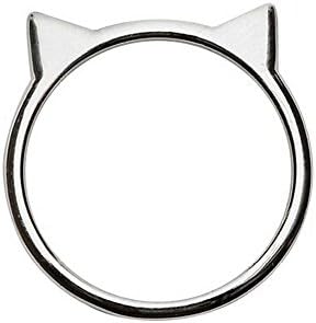 Homeofwonderland Cat Ear Ring (Sliver)