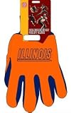 Illinois Fighting Illini Two Tone Gloves