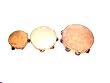 3 set of Tambourines PERCUSSION Drums
