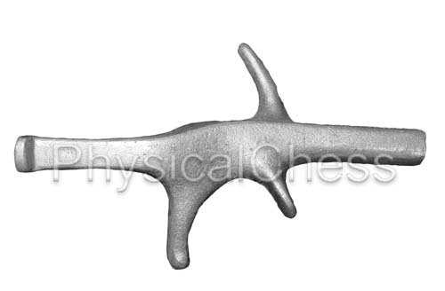 Belgian non-insulated foil/epee fencing pistol grip