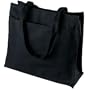 Gusset Tote with Zipper by Augusta Sportswear