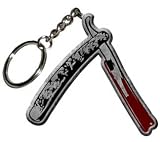 Sweeney Todd Razor Blades Keychain