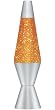 Lava Lite 14.3" Glitter Lamp - Orange Liquid/Silver Glitter