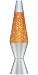 Lava Lite 14.3" Glitter Lamp - Orange Liquid/Silver Glitter