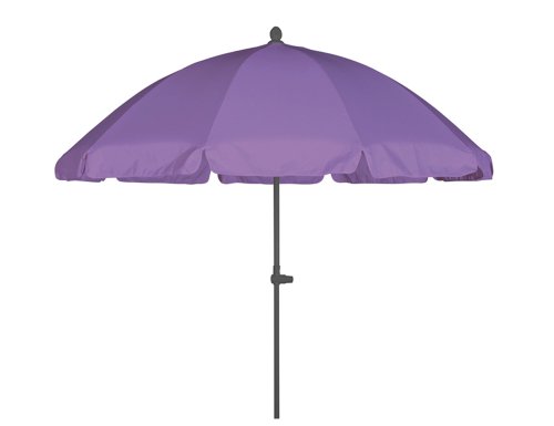 Siena Garden 680250 Skytop Schirm Bezug lila Gestell anthrazit &Oslash; 200 cm Preisvergleich