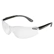 AO Safety 11672 Virtua V4 Anti-Fog Safety Glasses, Black Frame, Clear Lens