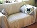Fair Trade Bedspread & Sofa Throw - Natural Image