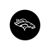 Broncos denver Round Rubber Coaster set 4 pack Great Gift Idea