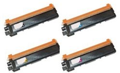 Brother TN210 Remanufactured Compatible Toner Cartridges - Full Color Set B,C,Y,M