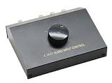 Produkt-Bild: Audio Umschalter manuell, 4-fach, Cinch und 3,5mm Klinke