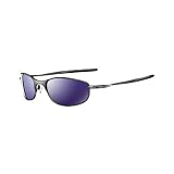 Oakley Tightrope Sunglasses - Polarized Dark w/Ice Iridium Polarized, One Size