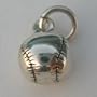 Round Softball Charm