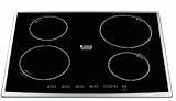 Hotpoint-Ariston - KIC 644 X - Table de Cuisson Induction - 59 cm - Noir et Cadre Inox