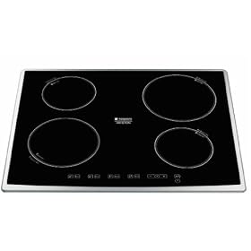 Hotpoint-Ariston - KIC 644 X - Table de Cuisson Induction - 59 cm - Noir et Cadre Inox