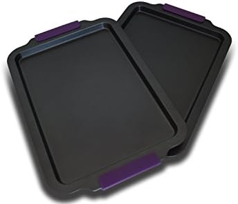 Premier Bakestore Select Range 2 Piece Baking sheet/ Cookie Sheet Set- Premium Quality, Ultra Non Stick, Heavy Guage Materials