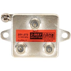 Steren 1GHz 130dB 2-Way Vertical Splitter