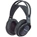 Panasonic RP-WF820EB-KFM Cordless Headphones with 100M Range and Battery Charging Stand.