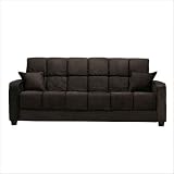 Costa Sleeper Sofa - Microfiber Black