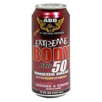 ABB Extreme Body RTD 50 Monster Shake 15oz/12pk -vanilla