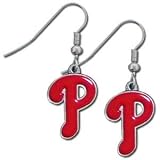 MLB Dangling Earrings - Philadelphia Phillies Logo