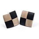 Square Wood Earrings (Assorted)