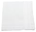 Charming Men's Embroidered Initial Cotton Handkerchief Set of 3