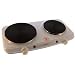 Double Boiling Table Top Hob White Colour