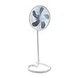 Holmes HASF1516 Convertible 16-Inch Stand/Floor Fan with Elegant Swirl Base