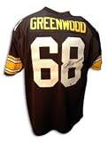 L.C. Greenwood Signed Pittsburgh Steelers Throwback Jersey - 4x SB Champs