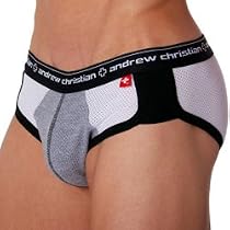 Andrew Christian Dry and Naked Brief - White