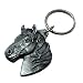 Horse Pewter Key Chain