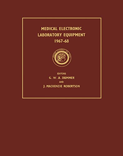 Medical Electronic Laboratory Equipment 1967-68: Pergamon Electronics Data Series