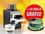 Produkt-Bild: Automatische CD/ DVD Kopier- & Brennstation plus 50 DVD-R gratis